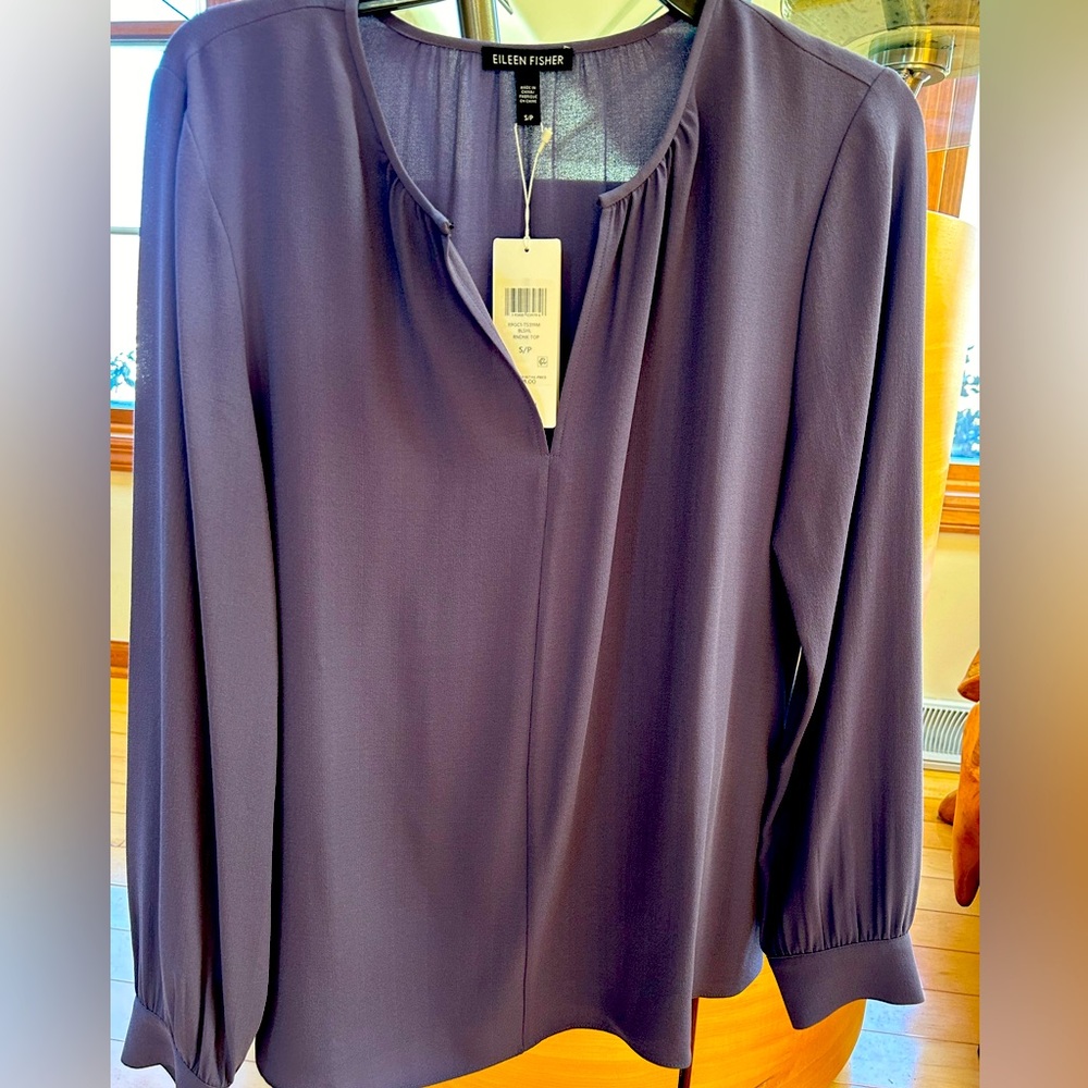 Eileen Fisher silk blouse